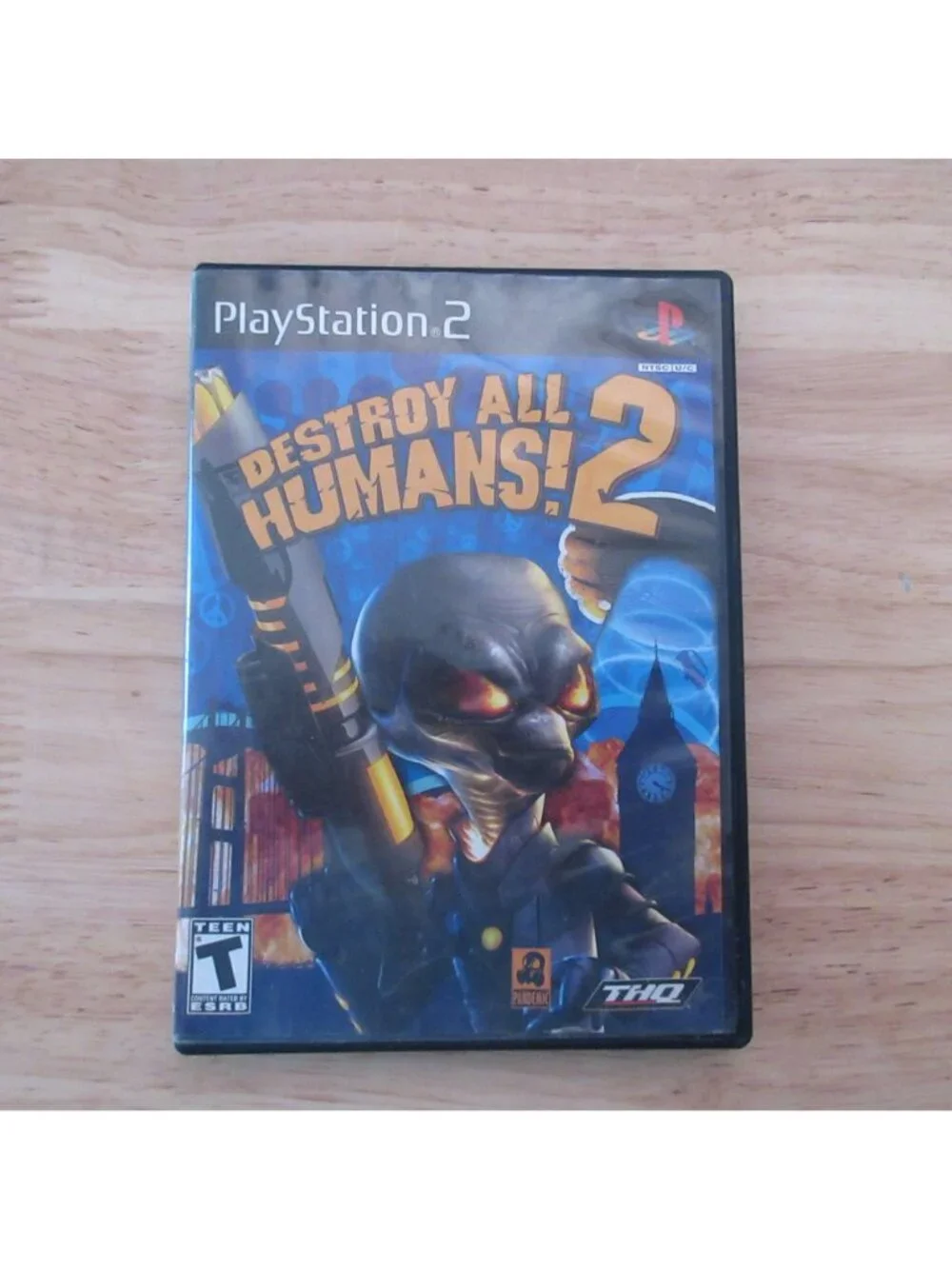Destroy All Humans 2 (Sony PlayStation 2, 2006) with Manual